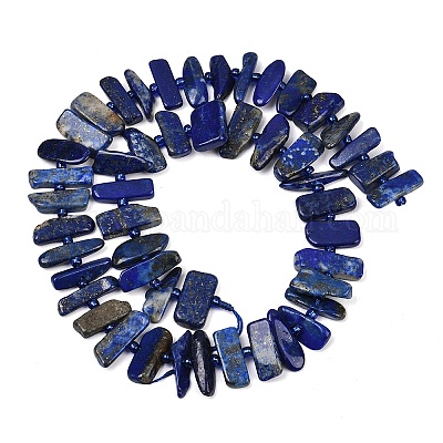 Natürlicher Lapislazuli Perlenstränge&nbsp;G-K393-B05-1