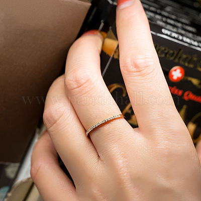 Сплав с хрустальными стразами кольца для пальцев FS-WG3B390-05-1