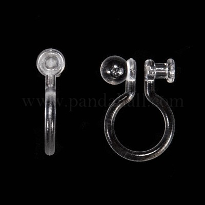 Пластиковые серьги с клипсами&nbsp;KY-P007-F01-1