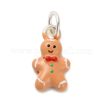 Подвески из сплава и эмали с рождественской тематикой FIND-I063-01A-1