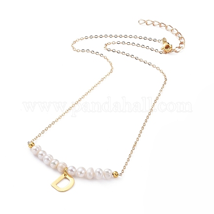 Eau douce naturelle pendentifs de perles NJEW-JN02862-02-1