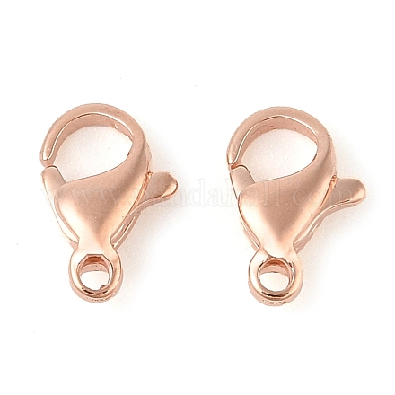 Застежки-лобстеры из хирургической нержавеющей стали 316 316-FL10A-RG-1