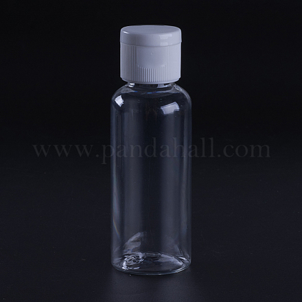 50 мл прозрачные пластиковые бутылки с откидной крышкой для домашних животных MRMJ-WH0009-05-1