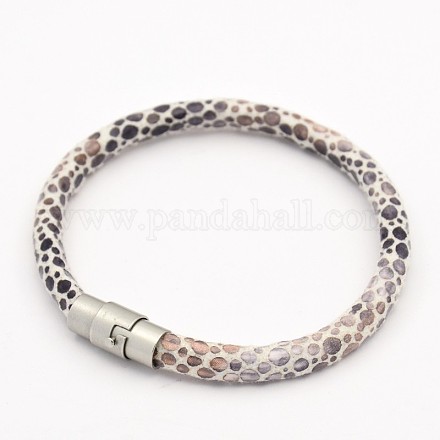 Mixed Imitation Leather Cord Bracelets Making BJEW-F134-06-1