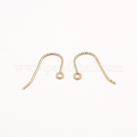 Yellow Gold Filled Earring Hooks KK-A130-04-1