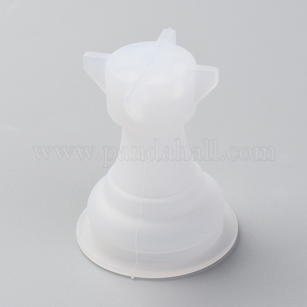 Molde de silicona de ajedrez DIY-O011-02-1