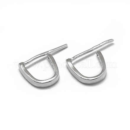 Антикоррозийные 925 стерлинговый серебряный ледоруб щипцы для зацепления STER-L057-079B-1