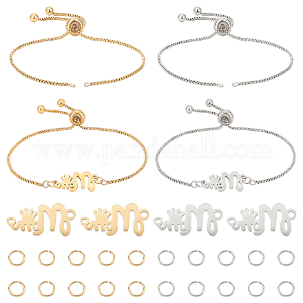 Набор для самостоятельного изготовления браслета со слайдером Word Mom Link DIY-UN0003-70-1