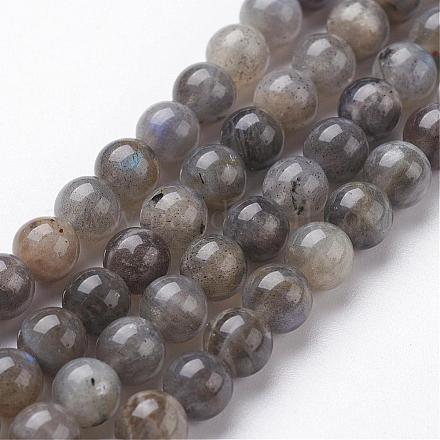 Chapelets de perles en labradorite naturelle G-J352-01-12mm-1