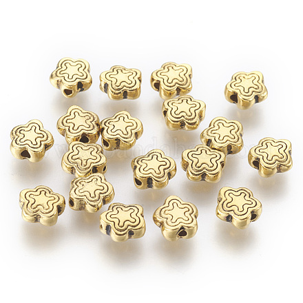 Perles en alliage de style tibétain X-GLF10690Y-1