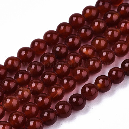 Chapelets de perles d'agate naturelle G-S359-241C-1