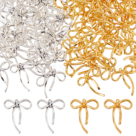 100 шт. 2 цвета подвески из сплава в тибетском стиле FIND-FH0011-77-1