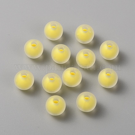 Frosted Acrylic Beads FIND-CJC0003-51-1