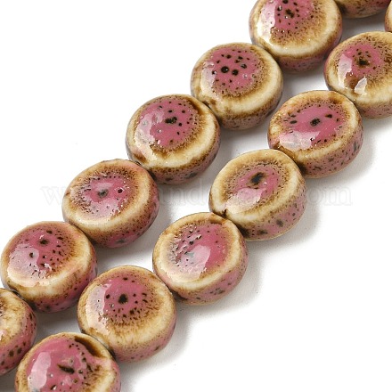 Фарфора ручной работы бисер нитей PORC-B002-12-1