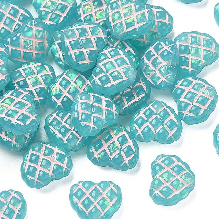 Прозрачные бусины из смолы RESI-D312-01B-01-1