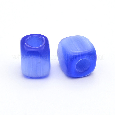 Cube Cat Eye Beads CE-F005-15-1