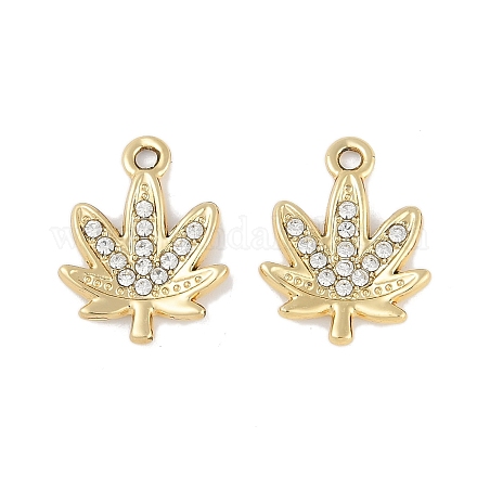 Подвески из сплава и страза FIND-M018-24A-G-1