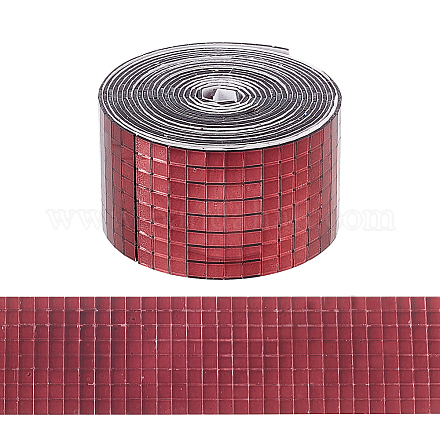 AHANDMAKER 4000pcs Self-Adhesive Mosaic Tiles OCOR-WH0058-32H-1