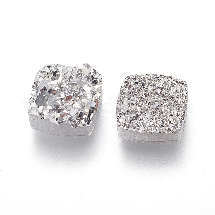 Perlas de resina de piedras preciosas druzy imitación RESI-L026-K03-1