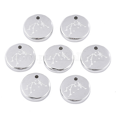 316 Surgical Stainless Steel Charms STAS-S116-418F-P-1