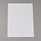 Inkjet Paper, with Adhesive Sticker, Rectangle, Clear, 298x210x0.2mm
