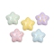 Plastic Cabochons, Spot Charm, Mixed Color, Star, 19.5x20x8mm