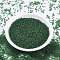 MIYUKI Round Rocailles Beads, Japanese Seed Beads, 11/0, (RR146F) Matte Transparent Green, 2x1.3mm, Hole: 0.8mm, about 5500pcs/50g
