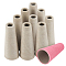 Cone Paper Sewing Embroidery Thread Spool, Empty Bobbins, for Embroidery, Tan, 17.7x3.85~7.1cm