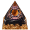 Crystal Epoxy Display Decorations, Solid Triangle, 60x60x63mm