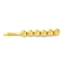 Starfish & Shell Shape 304 Stainless Steel Hair Bobby Pins, Real 18K Gold Plated, 60mm,