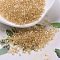 MIYUKI Delica Beads, Cylinder, Japanese Seed Beads, 11/0, (DB0099) Transparent Light Topaz Luster, 1.3x1.6mm, Hole: 0.8mm, about 2000pcs/10g