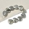 Natural Labradorite Beads Strands, Faceted, Heart, 14.5~15x15~15.5x5.5~6mm, Hole: 1mm, about 10pcs/strand, 5.51~5.71''(14~14.5cm)