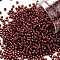 TOHO Round Seed Beads, Japanese Seed Beads, (2113) Silver Lined Milky Pomegranate, 11/0, 2.2mm, Hole: 0.8mm, about 5555pcs/50g