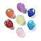 Handmade Lampwork Beads Strand, Strawberry, Mixed Color, 13~14x11.5~12x10~10.5mm, Hole: 1.2mm, about 30pcs/strand, 15.55''(39.5cm)