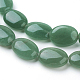 Natürlichen grünen Aventurin Perlen Stränge G-G731-16-18x13mm-3