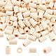 AHANDMAKER 200Pcs Wood Tude Beads WOOD-GA0001-51-1
