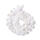 Natürlichem Quarz-Kristall-Perlen Stränge G-C008-B02-3