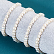 NBEADS 1 Strand Rice Shape Freshwater Pearl Beads PEAR-NB0002-40-5
