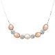 Shegrace Perlenkette aus Sterlingsilber im neuen Design JN59A-1