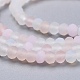 Faceted Glass Beads Strands GLAA-F106-B-F11-3
