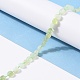 Chapelets de perles en jade naturelle nouvelle G-G018-51-4