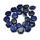 Natural Lapis Lazuli Flower Bead Strands G-L173-18mm-05-2