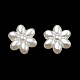 Perlas de imitación cuentas de perlas OACR-K001-12-3