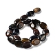 Three Color Natural Tiger Eye Beads Strands G-L164-A-18-3