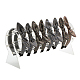 Acrylic Headband Organizers Display Stand OHAR-PW0001-134B-4