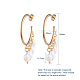 Dangle Chandelier Earrings X-EJEW-JE04105-01-5