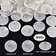 HOBBIESAY 50Pcs Natural Capiz Shell Connector Charms 40mm Flat Round Capiz Shells with Holes Round Capiz Shell Discs for Jewelry Making FIND-HY0001-17-2