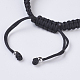 Adjustable Nylon Cord Braided Bead Bracelets BJEW-P194-29P-B-2