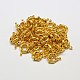 Rack Plating and Vacuum Plating Brass Spring Ring Clasps KK-I598-12G-RS-2