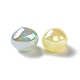 UV Plating Rainbow Iridescent ABS Plastic Glitter Beads KY-G025-07-2